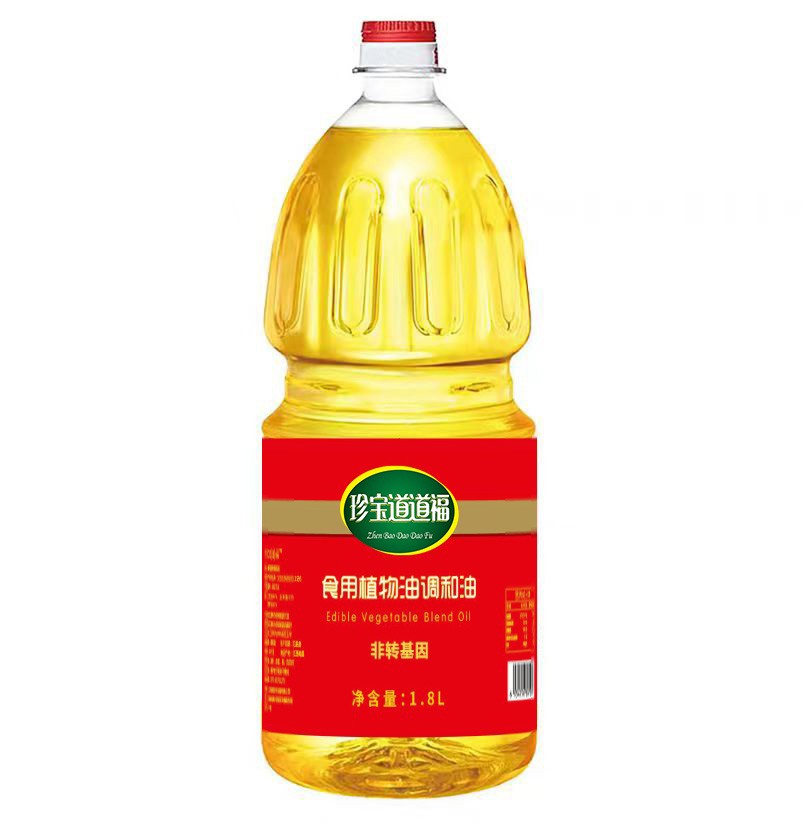 至宝道道福 非转基因食用植物协调油 1.8L