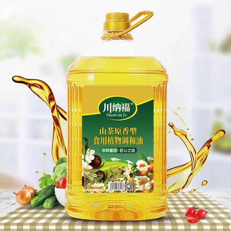川纳福 山茶原香型 食用植物协调油 非转基因 5L